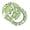 12 inch, variant on Xecao's Cute Frog Print Stool Covers offer stylish, washable protection for PU round bar stools, perfect for home or commercial use.