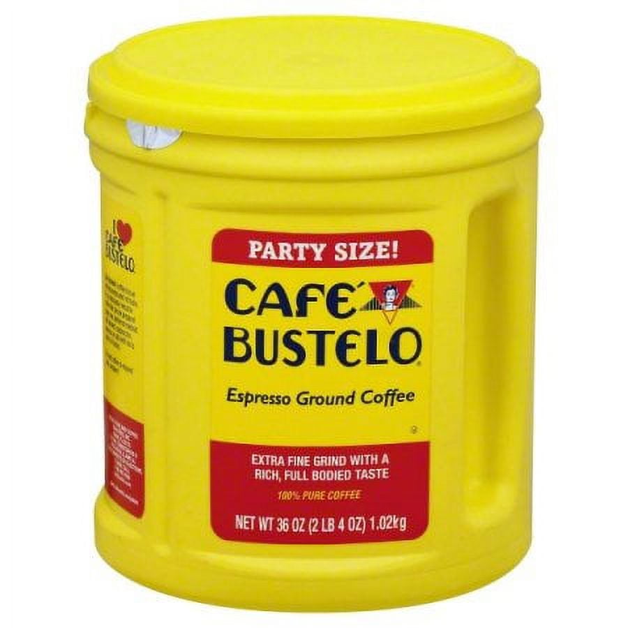 Cafe Bustelo Coffee Espresso, 36-Ounce Can x 2 Pack