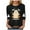 Black_1, variant on Godom Fall Round Neck T Shirt Funny Halloween Graphic Tee Casual Family Halloween Tops