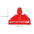 thumbnail image 2 of HONMEET 2-Pack Red Plastic Mop Handle Clips Replacement Holder, and Versatile for Home Cleaning Tools, 2 of 8