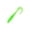 A002- Green, variant on Bass Fishing Lures Soft Plastic Bass Fishing Lures 2.1 Inch Black Worm Bait 12 Piece Freshwater Fishing Lures for Beginner and Angler Use