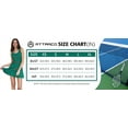 thumbnail image 2 of Sociala 2 Piece Scalloped Waistline Tennis Skirt Sets for Womens Golf Skirts, 2 of 7