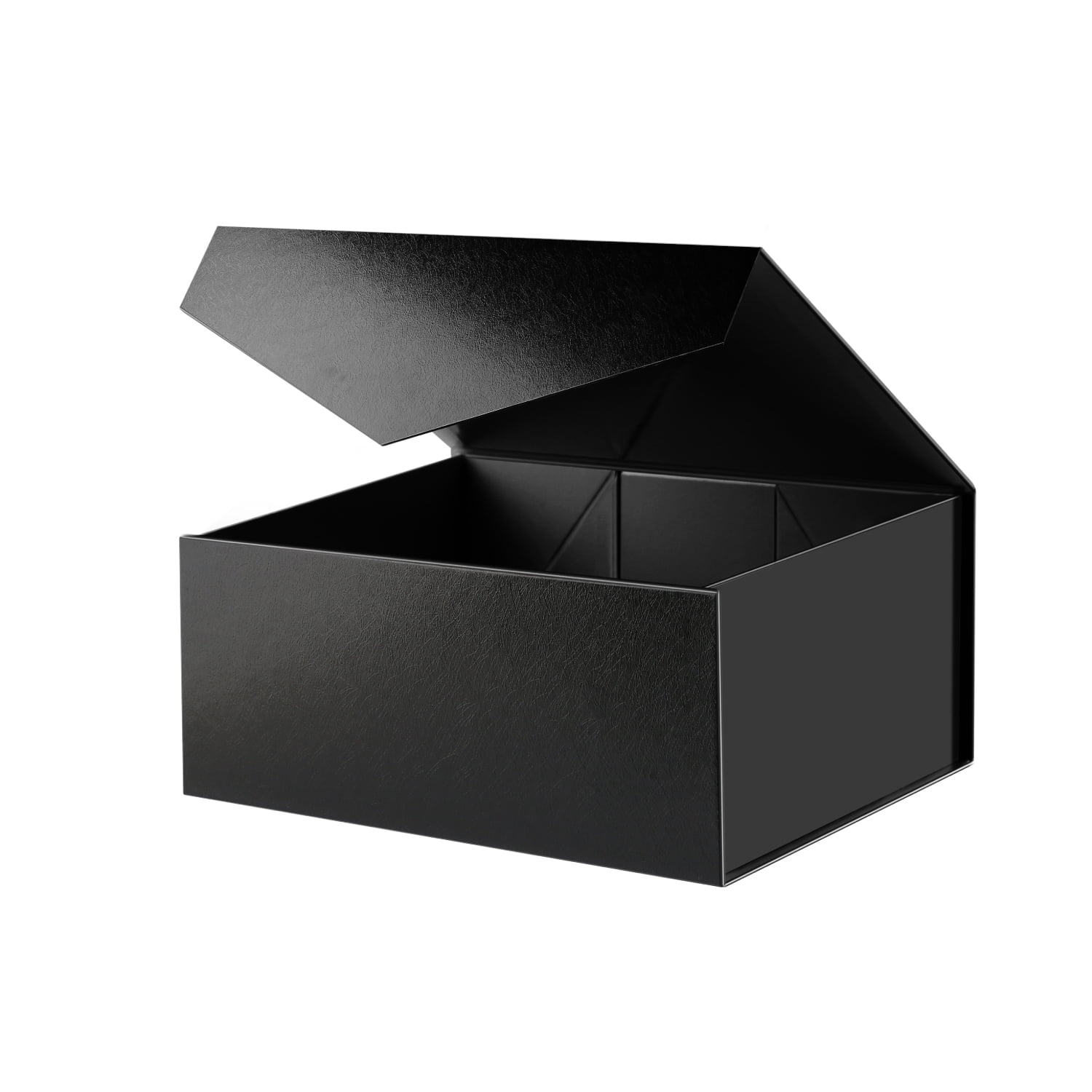 Groomsman Box,Collapsible Gift Box with Magnetic Closure Black Gift Box Gift Box with Lid JINMING Gift Box 9.5x7x4 Inches 