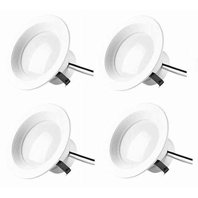 Elitco Lighting R41227RF1-4PK Rétrofit de 750 Lumens - Pack de 4