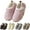 Beige, variant on Dakaela 1-10Y Toddler Slippers Boys Girls Non Slip House Shoes Winter Warm Fuzzy Walking Shoes Indoor Outdoor with Hook and Loop Khaki