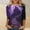 Style4-Purple 3/4 sleeve halloween shirts for women, variant on ersvoioy Halloween Shirts for Women Crewneck 3/4 Sleeve with Graphic Print Fall Halloween Oversized Lightweight Soft Cotton Comfortable Tee Purple L