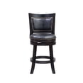 thumbnail image 3 of Boraam Bristol Counter Height Swivel Counter Stool in Black, 3 of 6