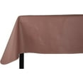 thumbnail image 1 of Yourtablecloth Heavy Duty Vinyl Rectangle or Square Tablecloth  6 Gauge Heavy Duty Tablecloth  Flannel Backed  Wipeable Tablecloth with Vivid Colors & Many Sizes 52 x 70 Mauve, 1 of 6