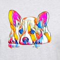 thumbnail image 3 of CafePress - Colorful Corgi Puppy T Shirt - Men's Classic Graphic T-Shirt, 3 of 4