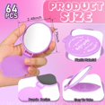 thumbnail image 2 of Espejos compactos Wenqik Inspirational, 64 unidades, para mujer, color morado, 2 of 6