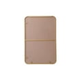 thumbnail image 4 of Soft corner metal rectangular mirror 20x30 inch in Brass, 4 of 10