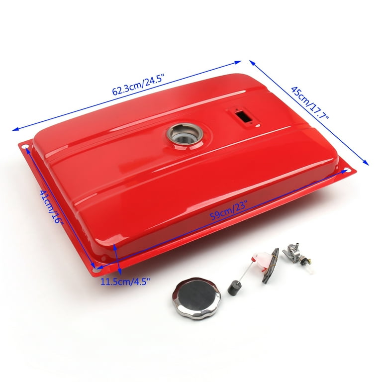 Fuel Gas Tank Universal Generator Petcock Filter Gauge Cap Gallon - Foto 8