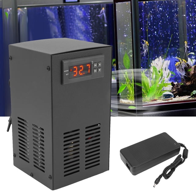 Enfriador Del Acuario, Enfriador Eléctrico Para El Calentador De Agua Del Agua Del Acuario, Monitorea La Temperatura Del Agua En Tiempo Real Para El Agua De