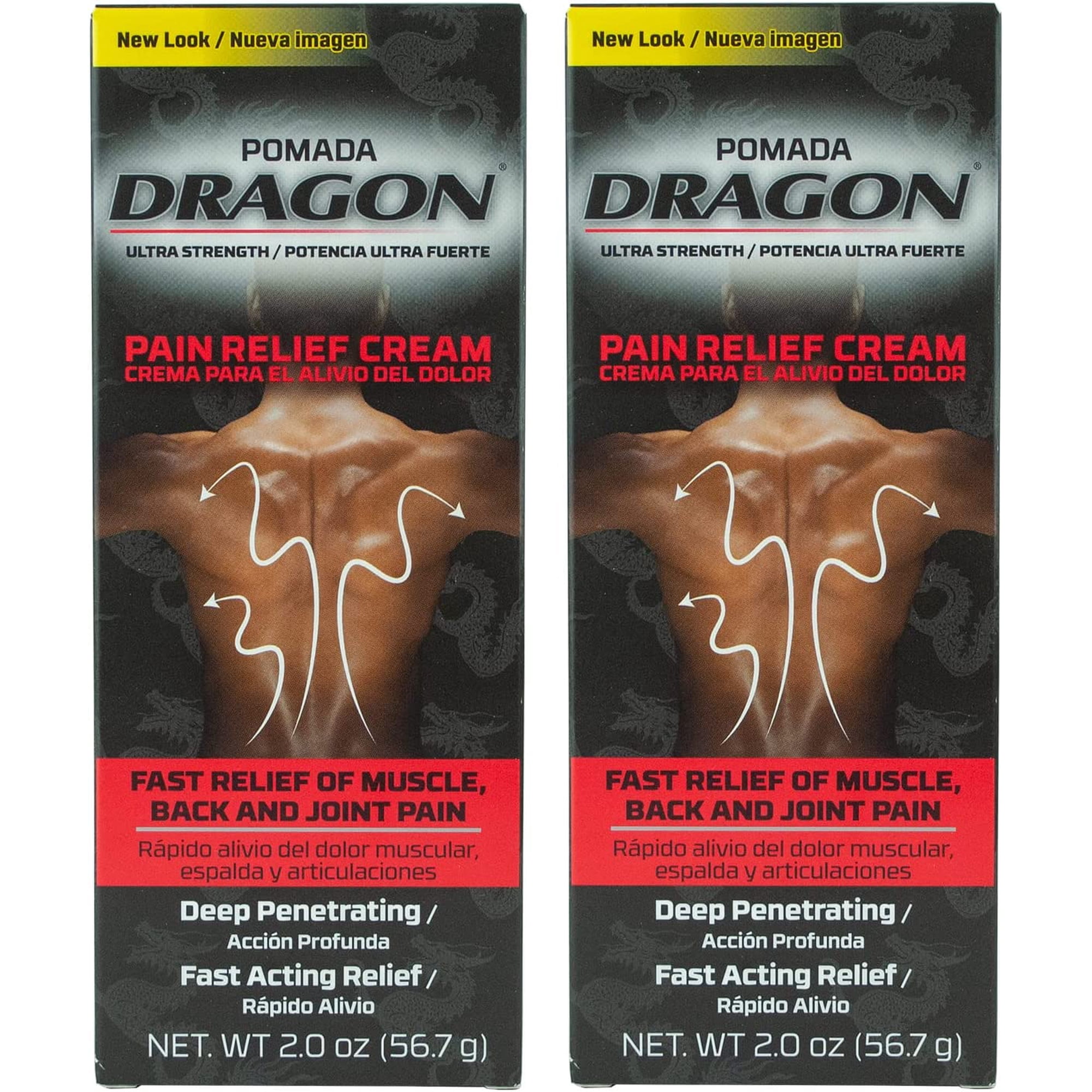 Pomada Dragon Muscle Aches and Arthritis Pain Relief Cream, 2 oz