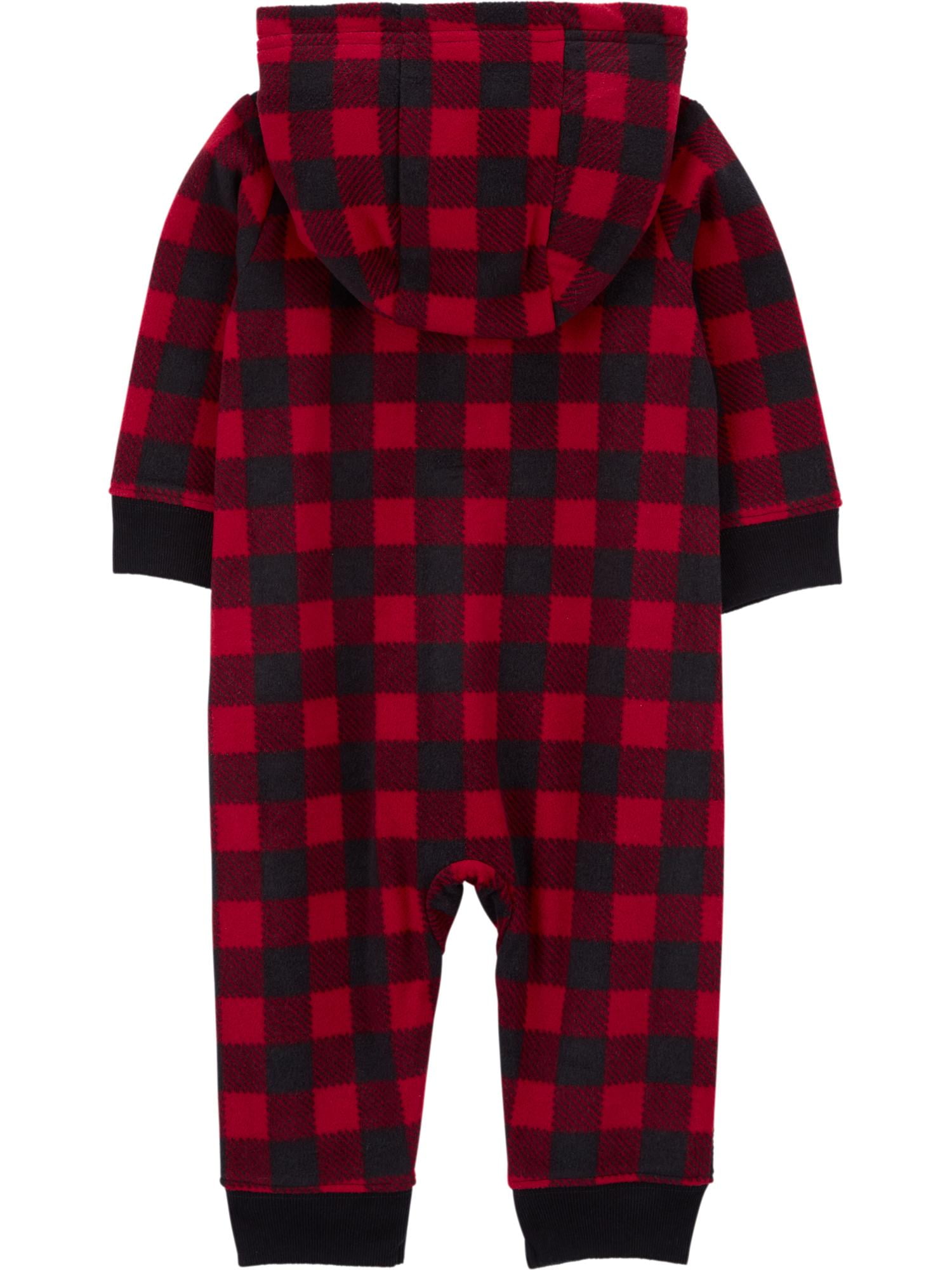 Carter's Child of Mine Baby Boy Hooded Jumpsuit, One-Piece, Sizes 0/3-24 Months