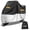 Black/Gray, variant on FLORAY Lightweight All-Season Motorcycle Cover, Waterproof Outdoor Protection with Reflective Strips and Windproof Buckles, 2XL, Black