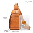 thumbnail image 6 of Crossbody Sling Backpack, Sling Bag For Men Women Shoulder Backpack Chest Bags Crossbody Daypack For Hiking Camping Outdoor Trip, 6 of 6