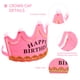 thumbnail image 3 of KAKOWELY Tiara LED de feliz cumpleaños para niños, diadema para fiesta infantil (rosa), 3 of 4