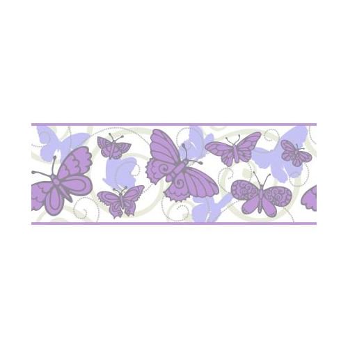 879473 Butterfly Wallpaper Border
