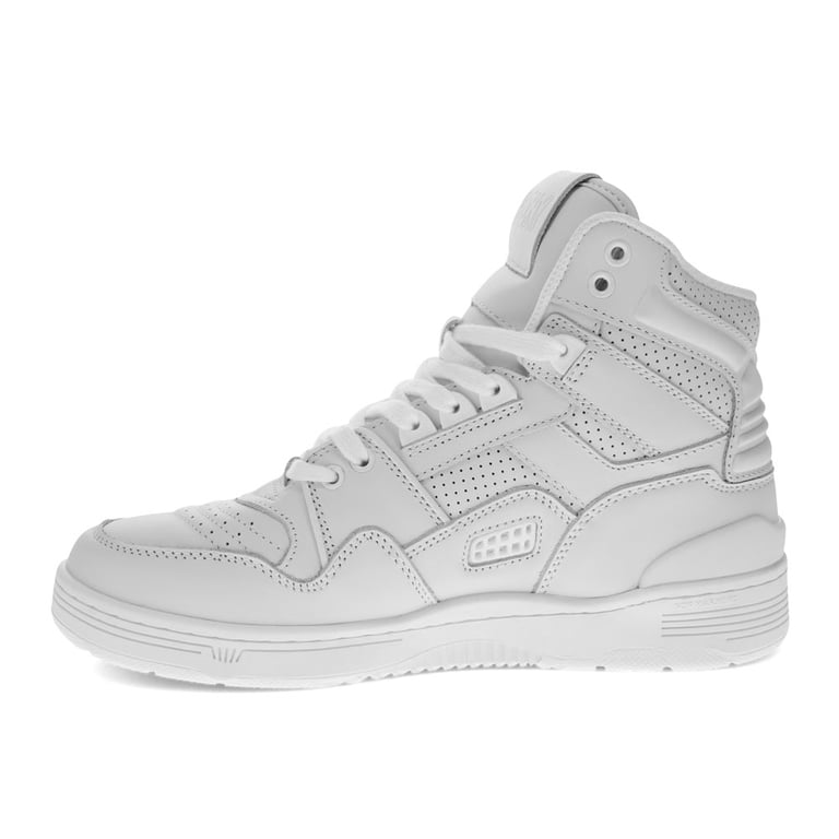 PONY Mens M100 Genuine Leather Premium Hightop Lace Up Athletic