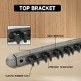 thumbnail image 5 of GSE Games & Sports Expert 6/8/12 Wall Mounted Billiard Cue Rack. Pool Cue Stick Rack with Screw Fitting for Game Room, Home, Bar - 8 Cue Brushed Gray, 5 of 8