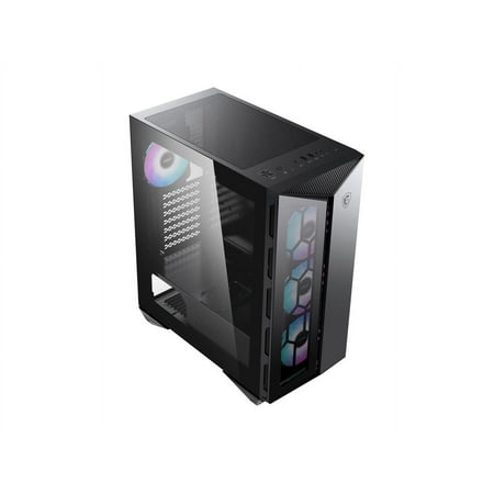 MSI - MPG GUNGNIR 110R ATX Mid-Tower Case - Black