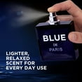 thumbnail image 5 of NovoGlow Blue De Paris For Men - 3.4 Fl. Oz. 100ml Men's Perfume Carrying Pouch - Refreshing Combination of Woody Floral & Fruity Scents - Masculine Scent Lasts All Day A Gift for Any Occasion, 5 of 7
