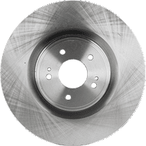 Brake Disc Compatible with 2008-2015 Mitsubishi Lancer Front, Driver or Passenger Side