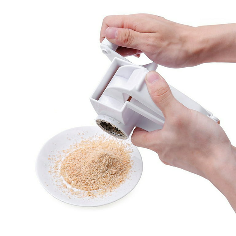 Cheese Grater Manual Hand Crank Stainless Steel Cheese Shredder Vegetable Grater