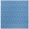 thumbnail image 6 of SAFAVIEH Montauk Raeyln Geometric Cotton Area Rug, Blue/Ivory, 3' x 5', 6 of 10