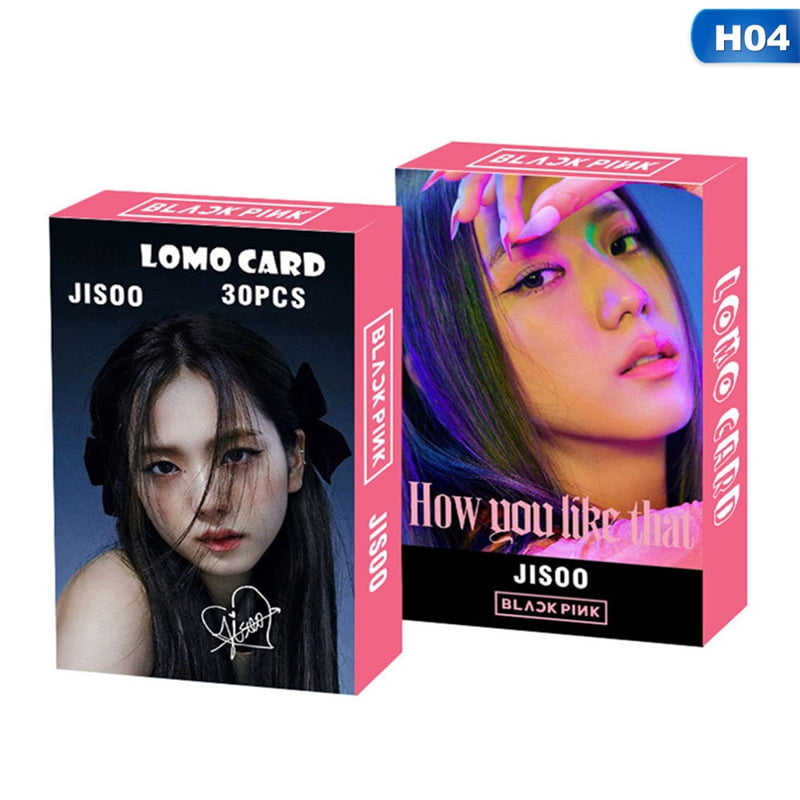 AkoaDa 30Pcs/Box Kpop Blackpink How You Like That Photocard New Album