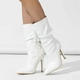 thumbnail image 3 of Women's Fashion Boots - Elegant High Heel Design, Side Zipper Closure, Dressy Booties for Casual and Formal Wear, 3 of 10