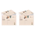 thumbnail image 1 of Recipe Card Stock 4x6 Inches 50 Sheets Blank Recipe Cards Blank Index CardsforRecipe Organization Cooking Kitchen Notes And Meal Tracking, 100 Pack Recipe Cards, Blank Cooking Index Cards, 1 of 5
