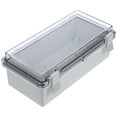 thumbnail image 1 of HAMPPLIES Caja De Plástica Gris Para Uso Exterior Con Protección Impermeable, 1 of 7