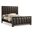 thumbnail image 6 of New Transitional King Size Bed 6pc Set Bedroom Espresso Finish Dresser Chest Nighstands Solidwood Bedroom Furniture, 6 of 9