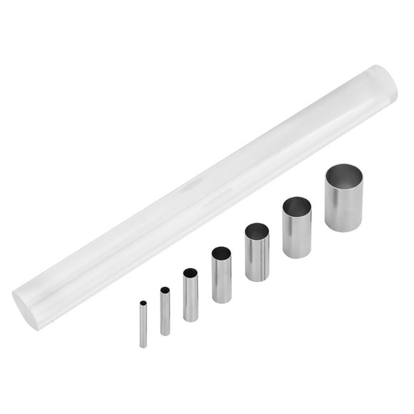 Hole Punch Metal Mold, Pottery Tool Polymer Clay Cutter Shapes Puncher Clay Roller Anti-oxidation for Cutting Clay DIY Model Making