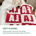 thumbnail image 4 of Cozy Comfort Throw Blanket, Soft Warm Sherpa Falala Throw Blankets, Decoration Gift, 50x60 inches, 4 of 6