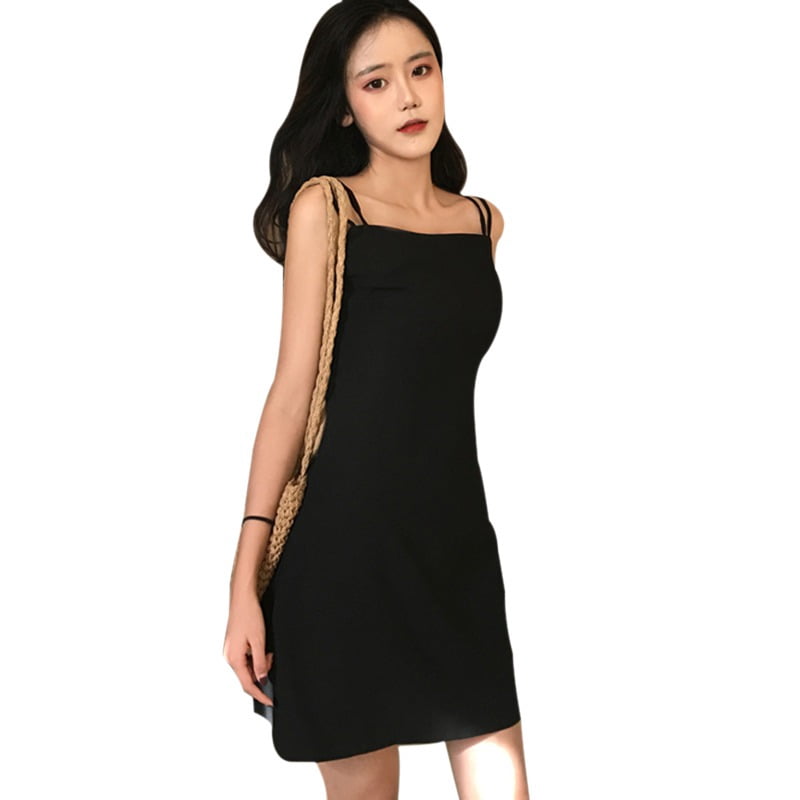 straight neck bodycon dress