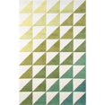 thumbnail image 1 of Momeni DELMADEL-6LIM5080 Novogratz Delmar Agatha Side Triangles Rug - Lime Green, 5 ft. x 8 ft., 1 of 1