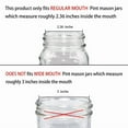 thumbnail image 4 of FLINT - Mason Jar Foaming Soap Pump Dispenser Lids(2)-Rustproof Stainless Steel Lid, 4 of 6