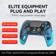 thumbnail image 4 of Controlador de juego de 6 ejes Controlador de Gamepad de vibración de motor dual para interruptor PS4 NS Tmvgtek Para estrenar, 4 of 6