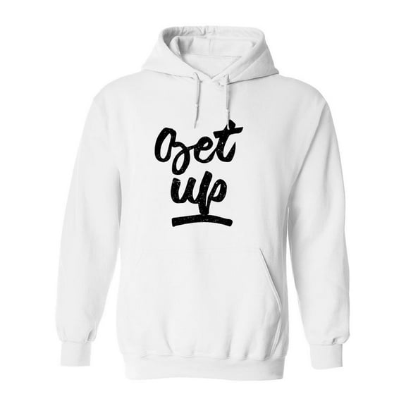 Get Up! Hoodie Men -Image by Shutterstock, Male XX-Large