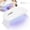 White(Style A), variant on Jetcloudlive Mini Nail Dryer Portable Nail Lamp for Regular Nail Polish Nail Fan Dryer Battery Operated Nail Art Polish Machine Quick-Drying Nail Art Safe Tools for Women Kids