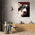 thumbnail image 3 of Karyn Millet 13x18 Gallery Wrapped Canvas Wall Art Titled - Ranch Dog, 3 of 4