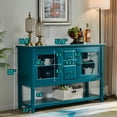 thumbnail image 3 of Miekor Furniture 52" Modern Sideboard Storage with Adjustable Shelves, Sideboard Buffet Cabinet with 2 Doors, Credenzas for Dining Room, Living Room, Entryway W5U524, 3 of 9