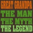 thumbnail image 3 of CafePress - Great Grandpa The Legend Dark T Shirt - Men's Classic Graphic Cotton T-Shirt, 3 of 4