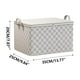 thumbnail image 2 of pstuiky Bolsa de almacenamiento de ropa a cuadros|bolsa de almacenamiento de ropa tipo edredón|bolsa de almacenamiento de ropa, 2 of 2