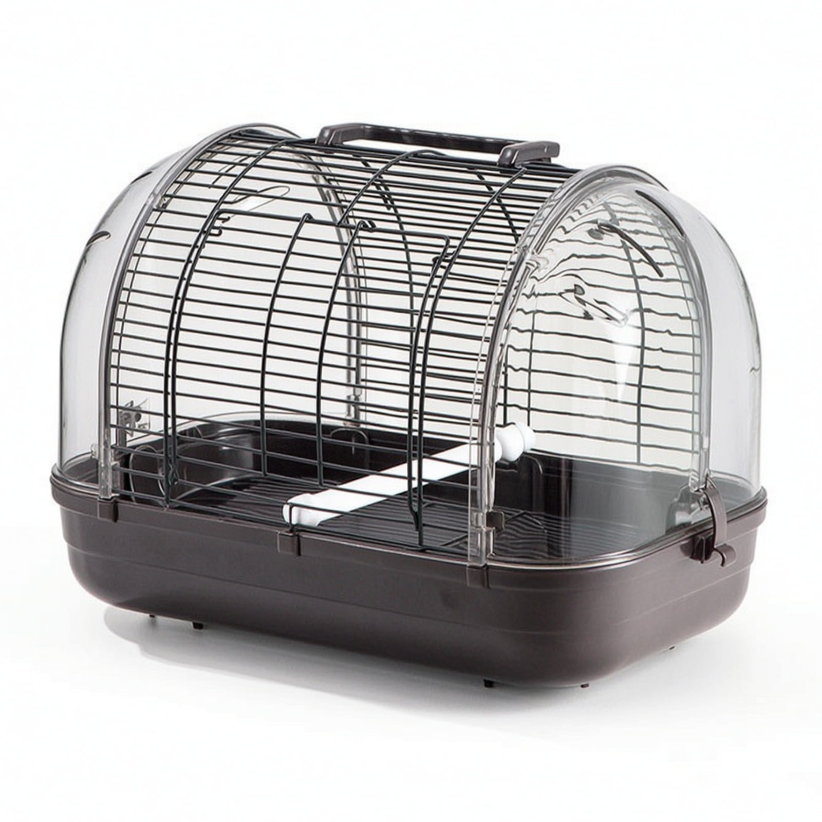 amagogo Japanese Style Portable Bird Cage with Perch Ventilated Design for Car Trips Outdoor Adventures Small Medium Birds
