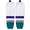 White, variant on Unisex Ice Hockey Socks, Stretch Performance Leg Sleeves,Color Block Socks for Team Hockey Gear Games Practice and Training