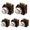 thumbnail image 4 of 5PCS Mini Push Button Catch Drawer Cupboard Door Knob Lock, 4 of 11